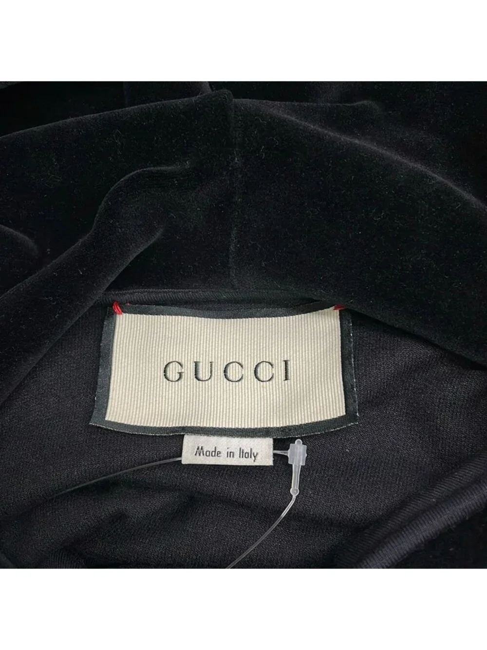 Gucci Hoodie XS Black Red Green Long Sleeve Sherry